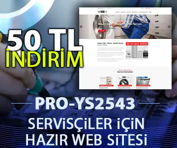 PRO-YS2543 - 50 TL İndirimi!