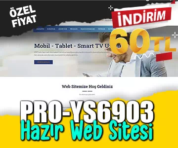 PRO-Y3453 İndirimi!