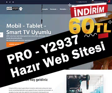 PRO-Y2937 İndirimi!