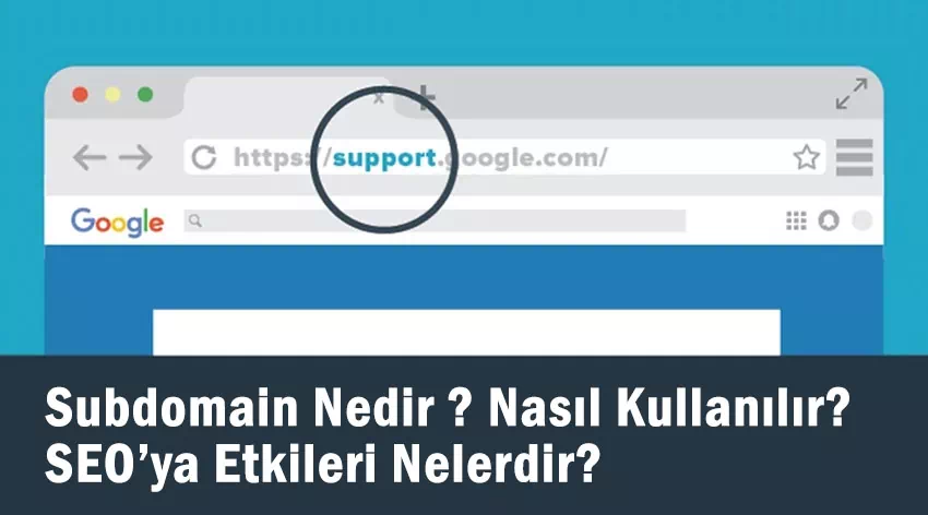 Subdomain Nedir ve Ne İşe Yarar? Nasıl Kullanılır? Seo'ya Etkileri nelerdir?